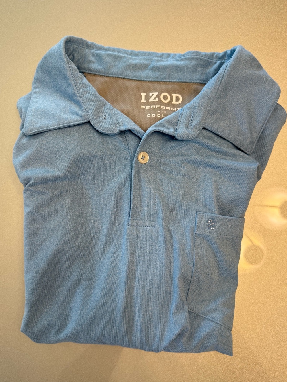 Izod Light Blue Performance Polo for Kids